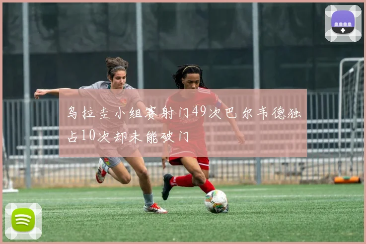 乌拉圭小组赛射门49次巴尔韦德独占10次却未能破门